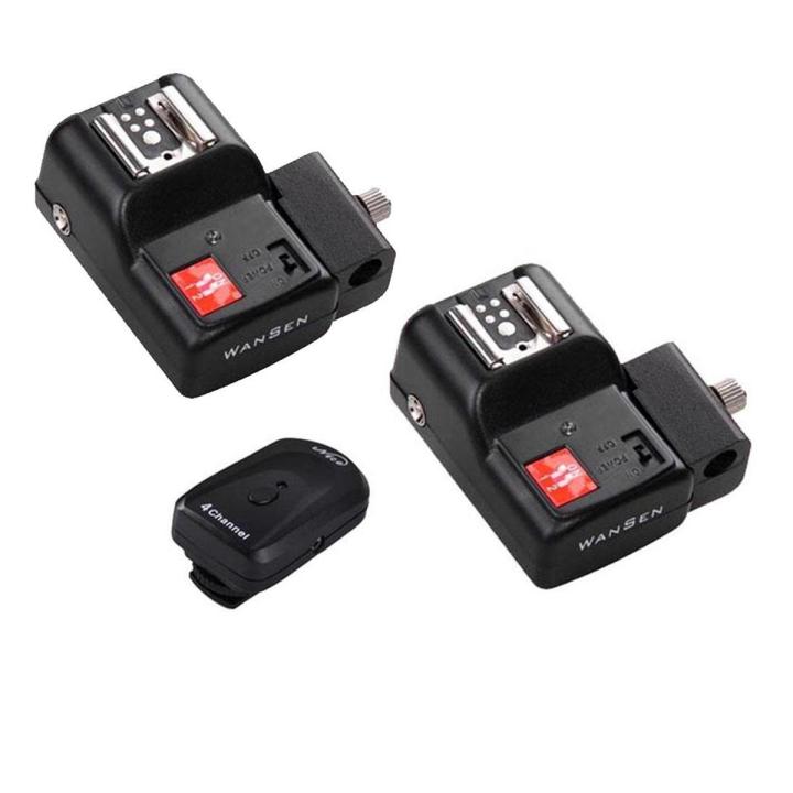 Pack Of Three - Flash Trigger Universal Umbrella Holder 4 Channel PT-04 NE