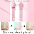 Finger Shape Silicone Face Cleansing Brush Facial Cleanser Pore Cleaner Exfoliator Face Screb Washing Brush Women Skin Care Tool. 
