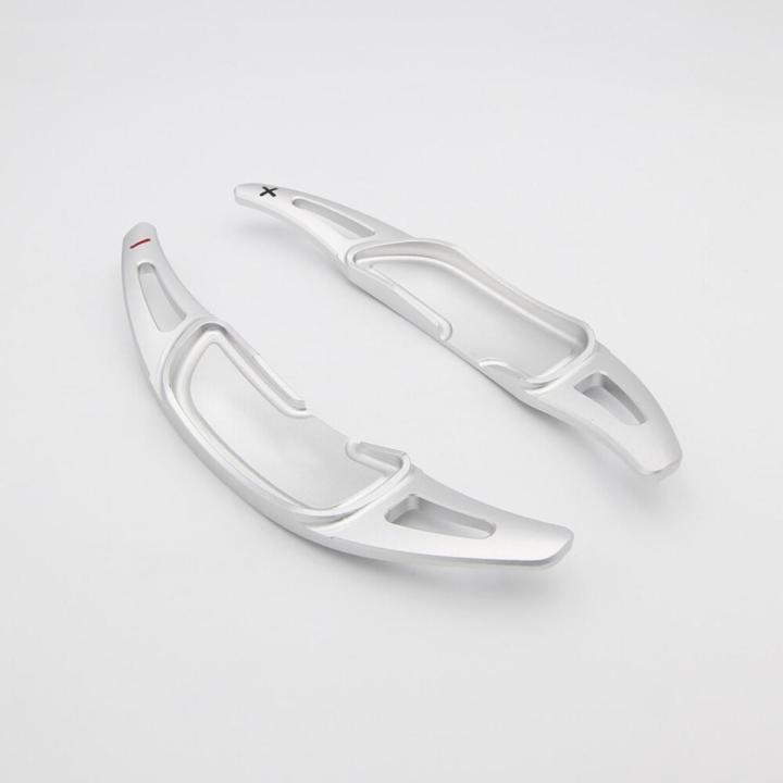 For Mercedes Benz AMG GLA45 SL63 A45 C63 E63 S65 CLS6 W176 W205 W213 W222 Car Steering Wheel Shift Shifter Paddle DSG（Silver）