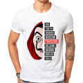 Money Heist Cities Names Printed T-shirt. 