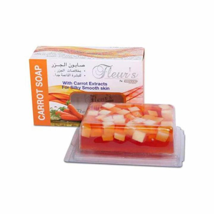 Hemani Live Natural - Carrot Chunk Soap 100gm