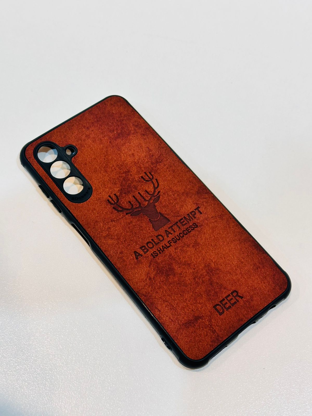 Lahore Mobile Case For Samsung A04S Hybrid Soft TPU Deer Pattern Leather Shockproof Case Cover - Samsung A04S Back Cover 5