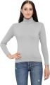 Grey Winter Warm Best Quality High Neck For Women/Girls. 