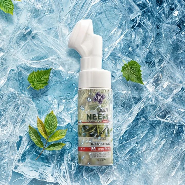 Neem%20Anti%20Acne%20Foaming%20Face%20Wash%20150ml%20Silicon%20Brush%20SAC%20-%20Image%202