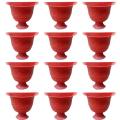 Pack of 12 Small Wall Hanging Pots. 