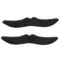 【linfang store】（NEW）12 Self Adhesive Assorted Moustache / Mustache Set Fancy Party Stylish. 