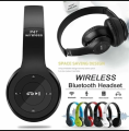 Original Wireless Headphones, P47 Bluetooth Foldable Headset with Microphone Support FM Radio TF for PC TV Smart Phones & Tablets Etc. 