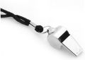 Whistle Metal Referee Whistle with Lanyard, Loud Stainless Steel Whistle for School Sports Training Game, and Emergency Durable and Attractive. 
