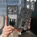 Anti-dust Card bag Phone Case For VIVO V17 Pro Cute Soft case Card sleeve Graffiti Back Cover Silicone Shockproof TPU. 
