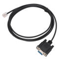 Hot DB9 RS232 To RJ11 6P4C Serial Console Cable PVC 6ft Plug And Play For. 