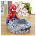 Creative Spider Man Ashtray for Indoor or Outdoor Use Desktop Ash Tray for Home Office Decoration. 