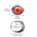 Naruto Ring Cosplay Anime Akatsuki Itachi Pain Orojimaru Rings For Men Women. 