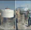 Water tank Heater Insulation Jacket Cover Foil Heat/ Cold Proof Gallon Tank Waterproof Aluminized Thermal Wrap Multi-layer. 