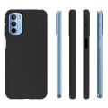 Motorola Moto G51 5G Case FlexGuard Series Soft Flexible Slim Lightweight Fit TPU Phone Cover, Black. 