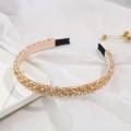 Irregular Crystal Hairband Women Rhinestone Hair Band Simple Headwear Women Wedding Hair Hoop Womens Hair Accessories. 