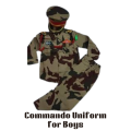 Army Commando Uniform Dress Costume for Kids. 