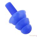1 pair Silicone Ear Plugs Anti Noise Snore Earplugs Comfortable For Study Sleep. 