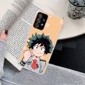Boku No Hero Academia Phone Case For Samsung Galaxy S10 S21 S22 Plus Ultra A91 A51 A21S A12 Transparent Phone Cover. 