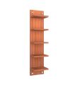 Set of 4 New Flat Delightful Wall Mounted Book Shelf, wooden shelves, Storage Shelves. 