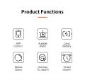 Tuya WiFi Door Window Sensor Smart Life Control WiFi Door Sensor Contact Sensor Magnetic Sensor Works Alexa Google Home Voice. 