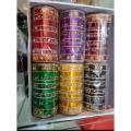 Fancy Metal Bangles Set MultiColor. 1pc. 