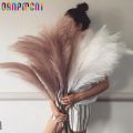 Artificial Flowers / Beige Purple Bouquet / Desktop Ornaments / Artificial Pampas Grass / Artificial Fluffy Reed / Wedding Garden Bedroom Decoration. 