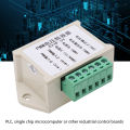 Digital To Analog Voltage Adapter, PWM Signal Converter Module M3 Screws ABS with Shell for PLC Single Chip Microcomputer. 