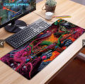 Large Gaming Mouse Pad For PC Laptop Gamers Home Offices For Mouse Full Table Desk Waterproof XL Anti Slip Smooth Mousepad Mouse Matt World Map PUBG CS Joker Dragon and much more. 