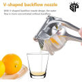 SP Dealz Manual Fruit Juicer, Selected Trend Juice Squeezer Aluminium Alloy Hand Press Juicer Lime Metal, for Juicing Lemons, Limes, Oranges, Metallic,. 