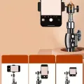 Aluminium 7 Feet Tripod Stand For Ring Light, Mobile Phones & DSLR Cameras - 360 Rotatable Portable & Adjustable 7 Ft Long Tripod With Mobile Holder & Ball Head - Best Use For Videography, Photography, Tiktok, Youtube, Studio Lighting, Equipment - Black. 