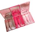 Pack of 5 makeup brushes with box, high quality ,Cute makeup kit, cute kit, ,Professional Makeup Brushes Set, makeup, makeup brushes, hello Cosmetic Makeup Brush Kit. 