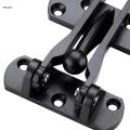Door Lock Swing Bar Security Anti Pick Gate latches for Window Bedroom Fence. 