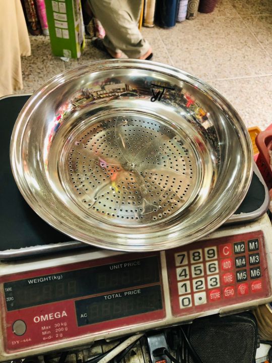 Strainer%20/%20Multipurpose%20Strainer%20/%20Stainless%20steel%20%20Channi%20%20(Large%20size)%20-%20Image%203