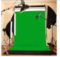 Pure Green Screen Chroma Key Studio Backdrop Video Photo 5x4ft Background Removing Backdrop For Studio Photo. 