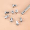 1 Box of 36 Letter and Number Stamp Sets, Metal Stamping Tools for Metal and Wood Stamping Punches 6MM. 