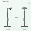 MOBILE STAND SMARTPHONE ROUND BASE L8 RETRACTABLE MULTIFACTIONAL MOBILE HOLDER STAND. 