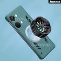 For OnePlus Nord 3 Case Ultra Thin Frameless Case Clear Matte Back Cover forOnePlus Nord3 Metal Heat Dissipation Ring. 