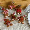 Christmas Gingerbread Man Ornament for Christmas Tree for Party Decor Sturdy. 