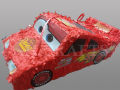 DISNEY CARS - LIGHTNING McQUEEN PINATA For Kids Birthday Party, Easy to Fill, Fun to Blast. 