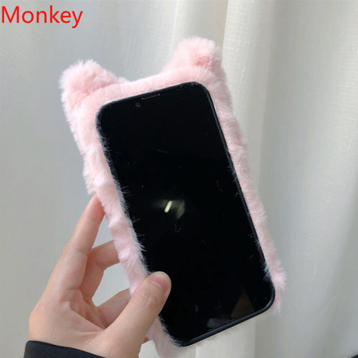 3D%20Cute%20Plush%20Cat%20Case%20samsung%20For%20Samsung%20S23%20S22%20S21%20S20%20Note%2020%2010%20A12%20A22%20A32%20A52S%20A72%20Furry%20Fluffy%20Fur%20Soft%20Silicone%20Cover%20-%20Image%206