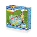 Bestway Deep 3 Ring Inflatable Large Size Swimming Pools, 20 Inch Depth Round Summer Pool, Water Games for Kids, 5 feet, 6 foot, 6.5 ft Pool for Children to Swim, 51041, 51042, 51043, 51045, 51048, 51121, 51122, Best Way Imported Indoor Outdoor Home Pools. 