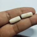 100 % Original Netural White Coral Marjan Gemstone 6.0 crt ± 1crt Nelam For Ring Men,Bracelet,Pendant. 