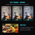 SmallRig RM75 RGB Video Light, RGBWW Full Color Portable LED Light Panel, 4,000mAh Battery, 2500-8500K, CRI96, TLCI 98, Magnetic Attraction and App, for Vlogging Photography. 