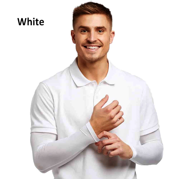 Pair%20Of%20Free%20Size%20Arm%20Sleeves%20for%20Summer%20Full%20Bazo%20Cover%20Sunlight%20Protection%20of%20Bared%20Arms%20for%20All%20Stretchable%20Fabric%20in%20Black%20and%20White%20-%20Image%202