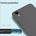 Oppo A37 Soft Matte Black Back Cover. 