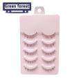 Green forest Eyelashes Realistic Little Devil Eyelashes Cosplay Lashes. 