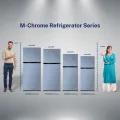 Dawlance Refrigerator 9173 WB M-Chrome/Metallic Silver/12 CFT/12 Years Warranty/Medium/Fridge/Freezer. 