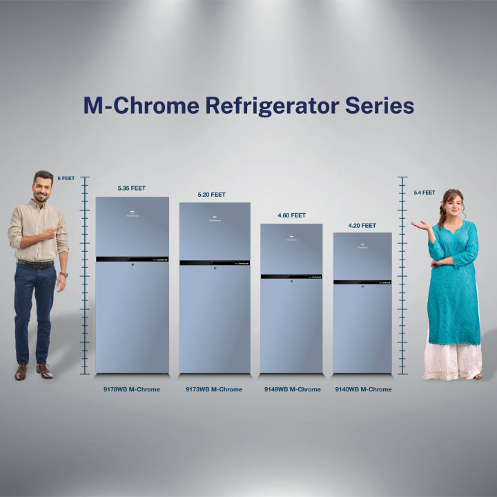 Dawlance%20Refrigerator%209178%20M-Chrome/Metallic%20Silver/12%20CFT/12%20Years%20Warranty/Medium/Fridge/Freezer%20-%20Image%205