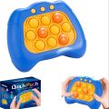 Pop It Electronic Game, Quick Push Bubble Game, Pop It Fidget Toy, Fast Push Game Plopper Toy, Electronic Sensor Game, Educational Game Console for Early Childhood. 