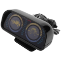 Euro Typer Car Adjustable Compass Balancer Slope Meter Tachometer. 